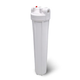 Китай Одиночная система 20&quot; фильтрации воды колцеобразного уплотнения белый внешний корпус фильтра пряжки поставщик