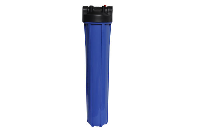 Облегченный голубой корпус фильтра, пластиковое снабжение жилищем водяного фильтра для РО фильтрации Пре