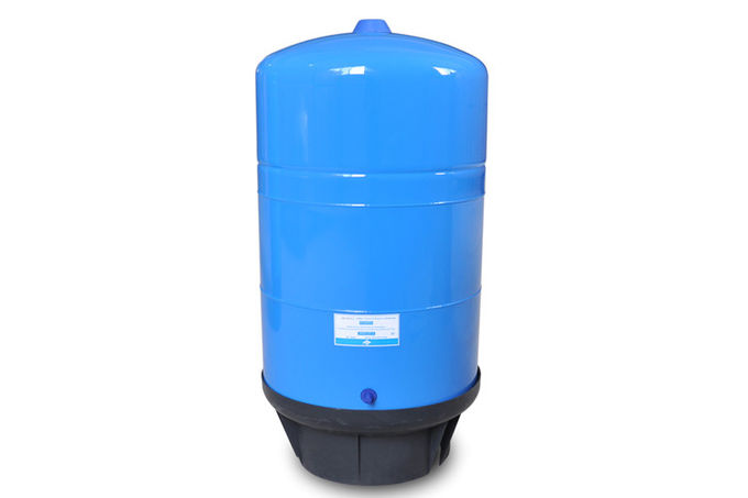 голубой бак для хранения системы РО 20Г, цистерна с водой 3/4" обратного осмоза размер поры