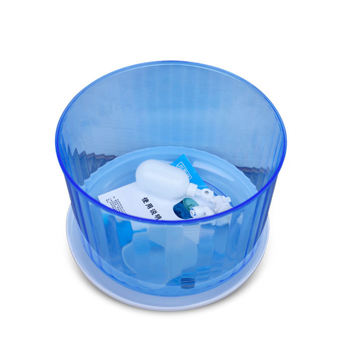 Прозрачный материал АБС бака очистителя минеральной воды сини 7Л для системы водяного фильтра
